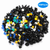 500Packs Bumper Fastener Rivets 