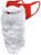 Santa Beard Face Mask for Adults