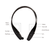 Sleek Wireless Stereo HeadSet