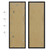 2 Packs 36.8x12.4in Picture Wall Frames Display Panoramic Photo Frame