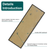 2 Packs 36.8x12.4in Picture Wall Frames Display Panoramic Photo Frame