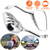 2Pcs Motorcycle Rearview Side Mirrors 