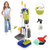 14Pcs Kids Cleaning Toy Set 