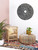 30 Contemporary Grey Round Rib Wall Art - 614486178896