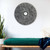 30 Contemporary Grey Round Rib Wall Art - 614486178896