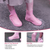 Waterproof Shoe Covers Reusable Not-Slip Rain Shoe 