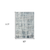 8' X 10' Blue Abstract Area Rug