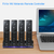 4 Remotes Charging Dock Game Controller Charger