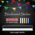 18x79inch Chalkboard Wall Sticker 