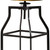 Homeroots 29" Chestnut Steel Swivel Backless Adjustable Height Bar Chair With Footrest
