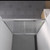 74" White Glass Sliding Closet Doors