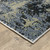 3' X 5' Blue Green Grey And Beige Abstract Power Loom Stain Resistant Area Rug - 606114598152