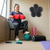 Music Boxing Machine Electronic Wall Target Punching Pad LED 