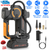 Battery Powered Tire Inflator Cordless Air Pump  Digital Air Compressor
