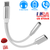 USB Type C to 3.5mm Aux Audio Charging Adapter 