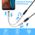 USB Type C to 3.5mm Aux Audio Charging Adapter 