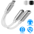 USB Type C to 3.5mm Aux Audio Charging Adapter 