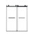 74" Black Glass Sliding Closet Doors