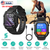 1.69in Full Touch Wireless Smart Watch 3ATM Waterproof Sport 