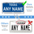 2Pcs Bling License Plate Frames