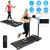 2-in-1 Under Desk Folding Treadmill Foldable Walking Pad 