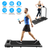 2-in-1 Under Desk Folding Treadmill Foldable Walking Pad 
