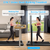 2-in-1 Under Desk Folding Treadmill Foldable Walking Pad 