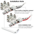 2Pcs 32LEDs Patterns Cycling Lights