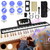 Folding Piano Keyboard 88 Keys Rechargeable