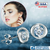Flower Ear Studs Platinum Plated 