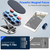 2 Pack Foldable Magnetic Car Phone Holder