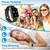 Fitness Tracker IP67 Waterproof Activity Tracker Smart Bracelet 