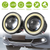 2 Pcs 2.5"Auto COB LED Fog Light 