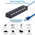 7-Port USB 3.0 Hub High Speed Multiport Data USB Hub 