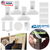 4Pcs Magnetic Cabinet Locks Child Safety Drawer Locks