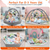 4 In 1 Baby Gym Play Mat Ball Pit Baby Lounger Safety Fence Tummy Time Mat