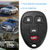 2 Keyless Entry Car Key Remote Key Fob Case