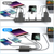 USB Fast Charger 65W 6-Port Fast Charging 