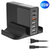 USB Fast Charger 65W 6-Port Fast Charging 