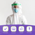 Medical Supply Disposable Coveralls for Men Women X Large Pack of 5 White Hazmat Suits Disposable with Hood Boots Elastic Cuffs Waterproof and Dense 6