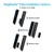 Naztech MagBuddy Universal Metal Plates Black
