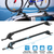 2PCS Universal 110cm/43-inch Car Roof Rack Cross Bar