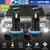 2PCS 600lm 80W H8/H9/H11 LED Fog DRL Light Bulb