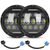 2Pcs 7In 75W Round LED 