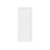 80" White Wood Slab Door