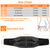 Back Support Brace Breathable Mesh Lumbar 