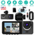 3 Channel Dash Cam Front Inside Rear 