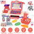 Kids Cash Register Pretend Play Cashier Toy 