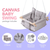 Canvas Baby Swing Wooden Hanging Swing Seat Chair