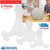 6Pcs Plastic Easels Plate Display Stand